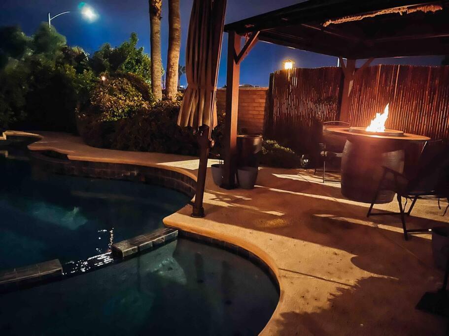 *Entertainment Villa* 5Min To Strip Optional Heated Pool Jacuzzi! Las Vegas Extérieur photo